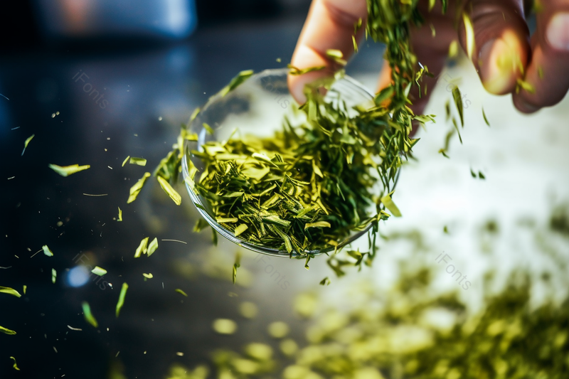 茶园里面青青茶叶炒茶工艺,高清,摄影图,摄影图片,图片大全,摄影图免费下载